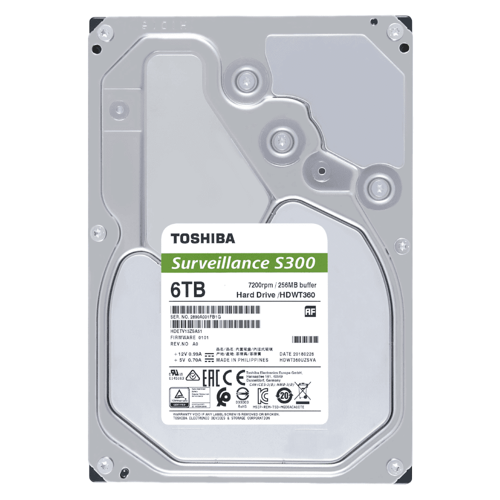 HDD 3.5" Toshiba HDWT360UZSVA на 6 Тбайт