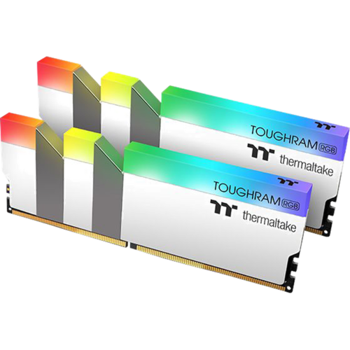 Набор памяти DDR4 16Gb (2x8Gb) PC-25600 3200MHz Thermaltake Toughram RGB White ( R022D408GX2-3200C16A )