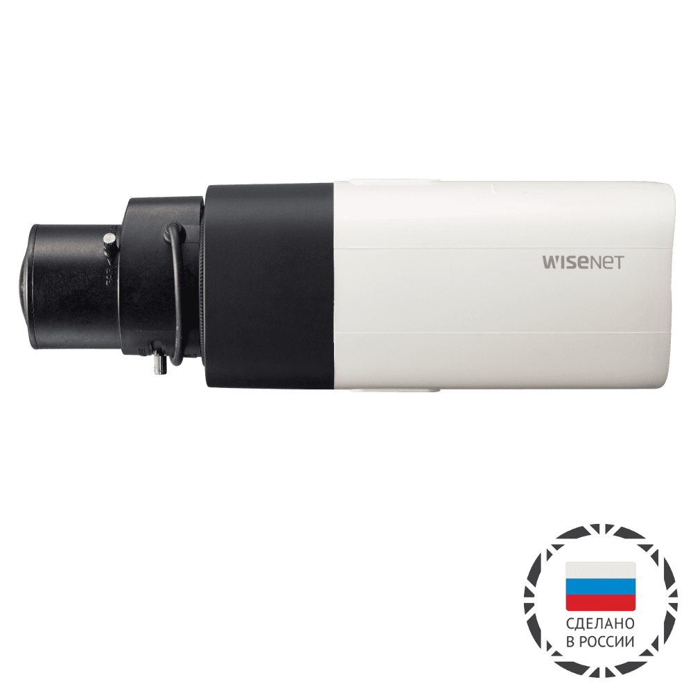 Smart IP-камера Wisenet XNB-6005/CRU без объектива с WDR 150 дБ