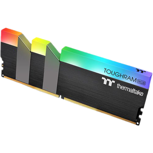 Набор памяти DDR4 16Gb (2x8Gb) PC-28800 3600MHz Thermaltake Toughram RGB ( R009D408GX2-3600C18B )