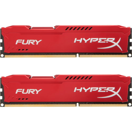 Набор памяти DDR3 1600MHz 16Gb (2x8Gb) Kingston HyperX Fury Red Series ( HX316C10FRK2/16 ) Retail