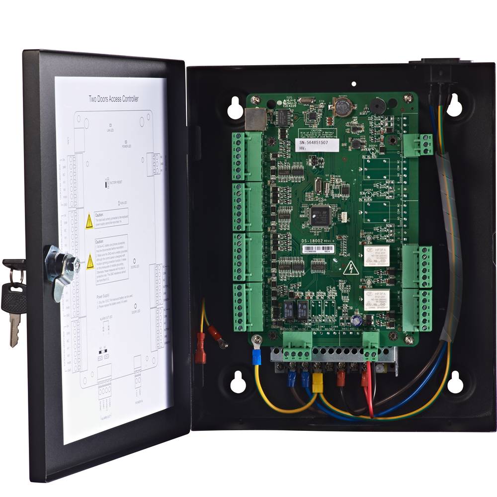 Сетевой контроллер СКУД Hikvision DS-K2802 на 2 двери
