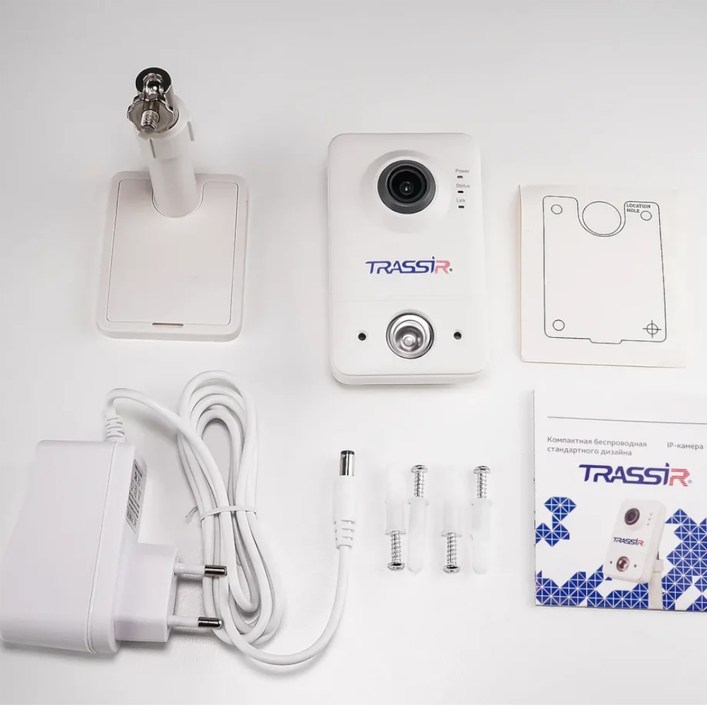 Беспроводная IP-камера TRASSIR TR-D7111IR1W (2.8 мм) с Wi-Fi, ИК-подсветкой 10 м