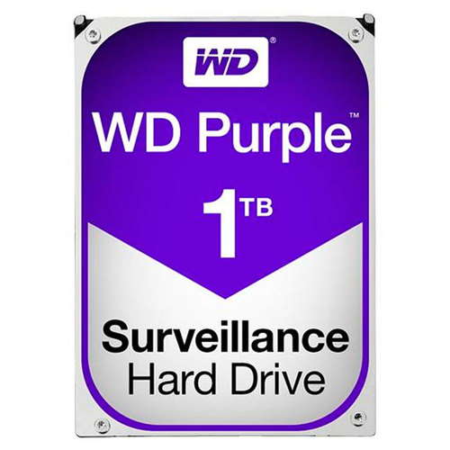 Жесткий диск 3.5" SATA3 1Тб 5400rpm 64mb WD Purple ( WD10PURZ )