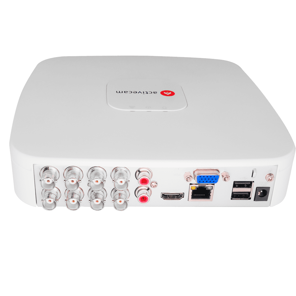 Гибридный видеорегистратор ActiveCam AC-X208 на 8 камер HD-TVI, AHD, CVBS, HD-CVI и 4 IP-камеры