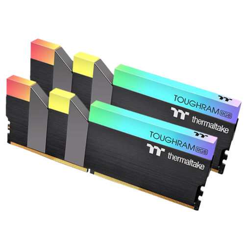 Набор памяти DDR4 16Gb (2x8Gb) PC-25600 3200MHz Thermaltake Toughram RGB ( R009D408GX2-3200C16A )