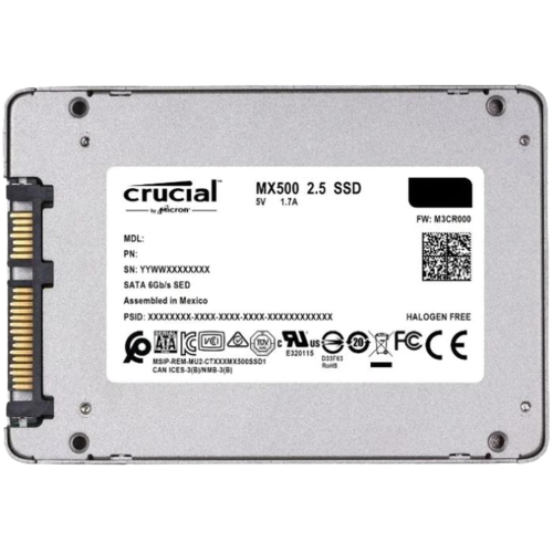 Накопитель 2.5" SSD SATA3 2000Гб Crucial MX500 ( CT2000MX500SSD1 )