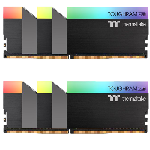 Набор памяти DDR4 16Gb (2x8Gb) PC-25600 3200MHz Thermaltake Toughram RGB ( R009D408GX2-3200C16A )