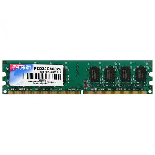 Модуль памяти DDR2 800MHz 2Gb PATRIOT OEM