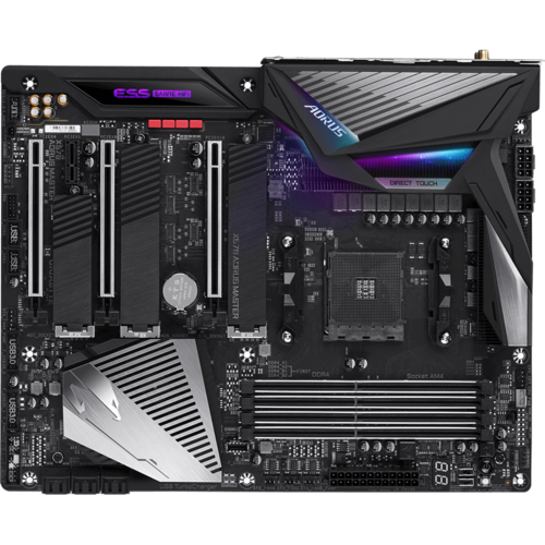 Материнская плата Gigabyte AMD X570 AM4 DDR4 ( X570 AORUS MasterI ) ATX, Ret