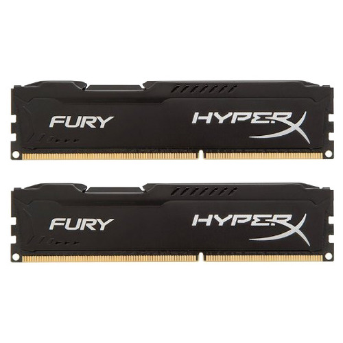 Набор памяти DDR3 1866MHz 16Gb (2x8Gb) Kingston HyperX Fury Black Series ( HX318C10FBK2/16 ) Retail
