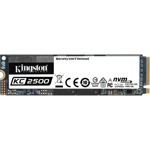 Накопитель SSD M.2 2280 PCIe NVMe 3.0 x4 500Гб Kingston KC2500 ( SKC2500M8/500G )