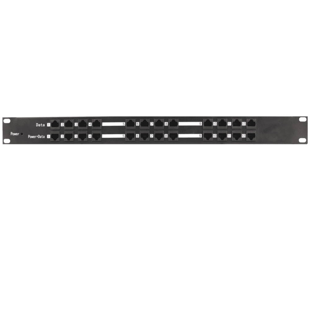 Пассивный Fast Ethernet PoE-инжектор Osnovo Midspan-12/P