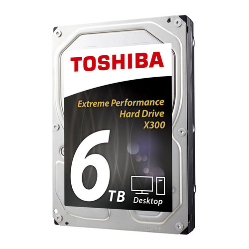 Жесткий диск 3.5" SATA3 6Тб Toshiba X300, 7200rpm 128mb ( HDWE160UZSVA ) OEM