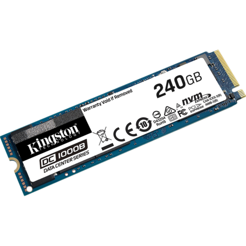 Накопитель SSD M.2 2280 PCI-E 3.0 x4 240Гб Kingston ( SEDC1000BM8/240G )