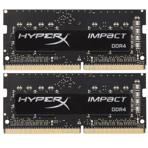 Модуль памяти SO-DIMM DDR4 2933Mhz 16Gb (2x8Gb) Kingston HyperX Impact ( HX429S17IB2K2/16 )