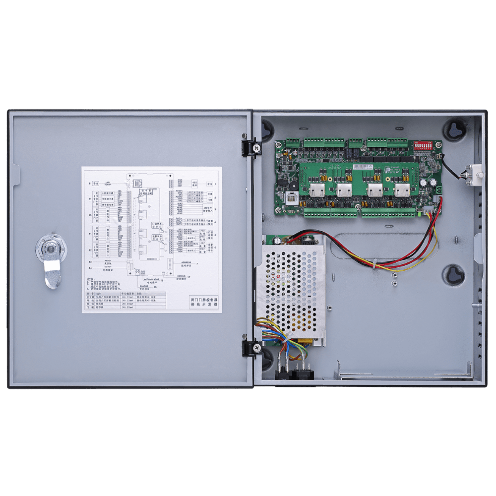 Сетевой контроллер СКУД на 4 двери Dahua DHI-ASC1204C-S