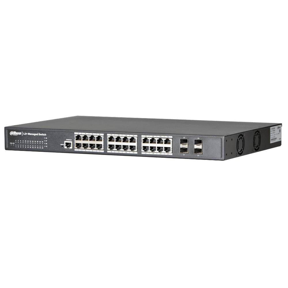 Управляемый 24-портовый Gigabit Ethernet L2+ коммутатор Dahua DH-PFS5424-24T