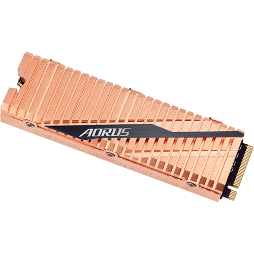Накопитель SSD M.2 PCIe NVMe 4.0 x4 1000Гб Gigabyte AORUS ( GP-ASM2NE6100TTTD )