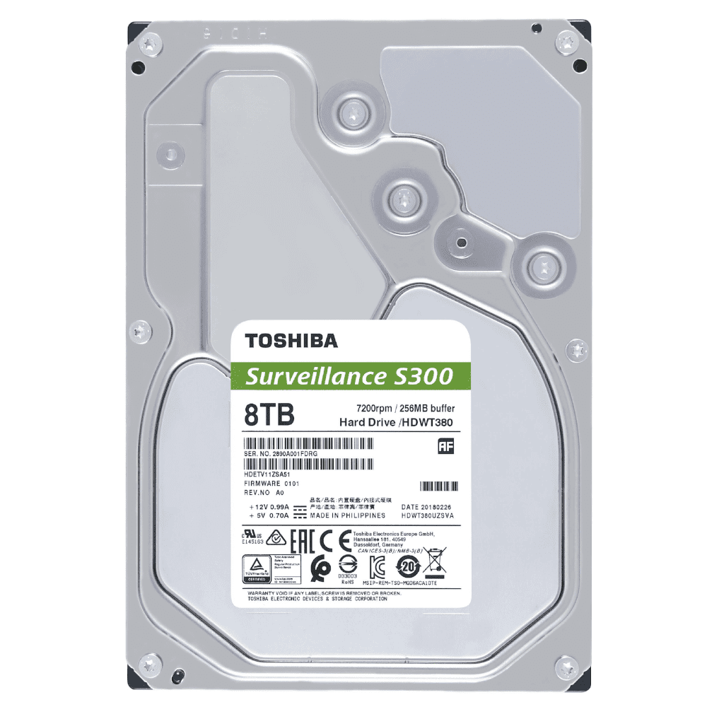 Жесткий диск Toshiba HDWT380UZSVA на 8 Тбайт