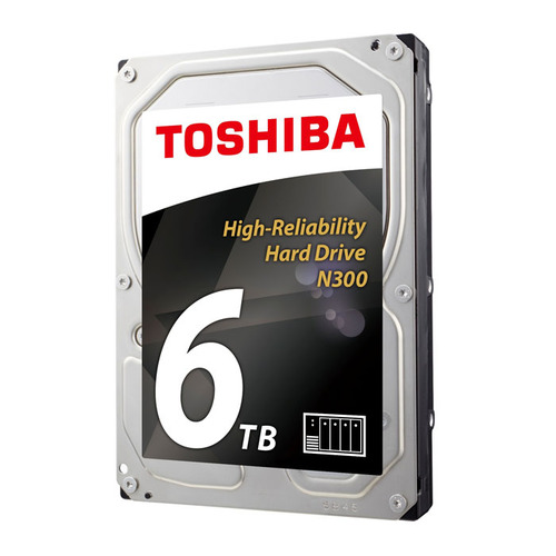 Жесткий диск 3.5" SATA3 6Тб Toshiba N300, 7200rpm 128mb ( HDWN160UZSVA ) OEM