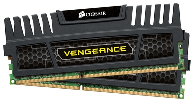 Набор памяти DDR3 1600MHz 8Gb (2x4b) Corsair XMP 9-9-9-24 Vengeance Heatspreader ( CMZ8GX3M2A1600C9 ) Retail