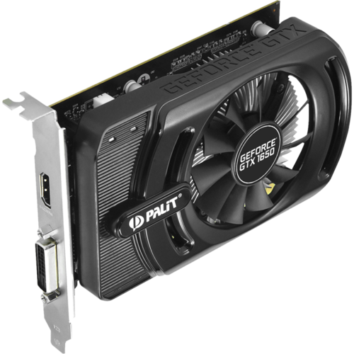 Видеокарта PCI-E Palit nVidia GeForce GTX 1650 StormX OC 4G 4096Mb GDDR6 ( NE51650S06G1-1170F ) Ret