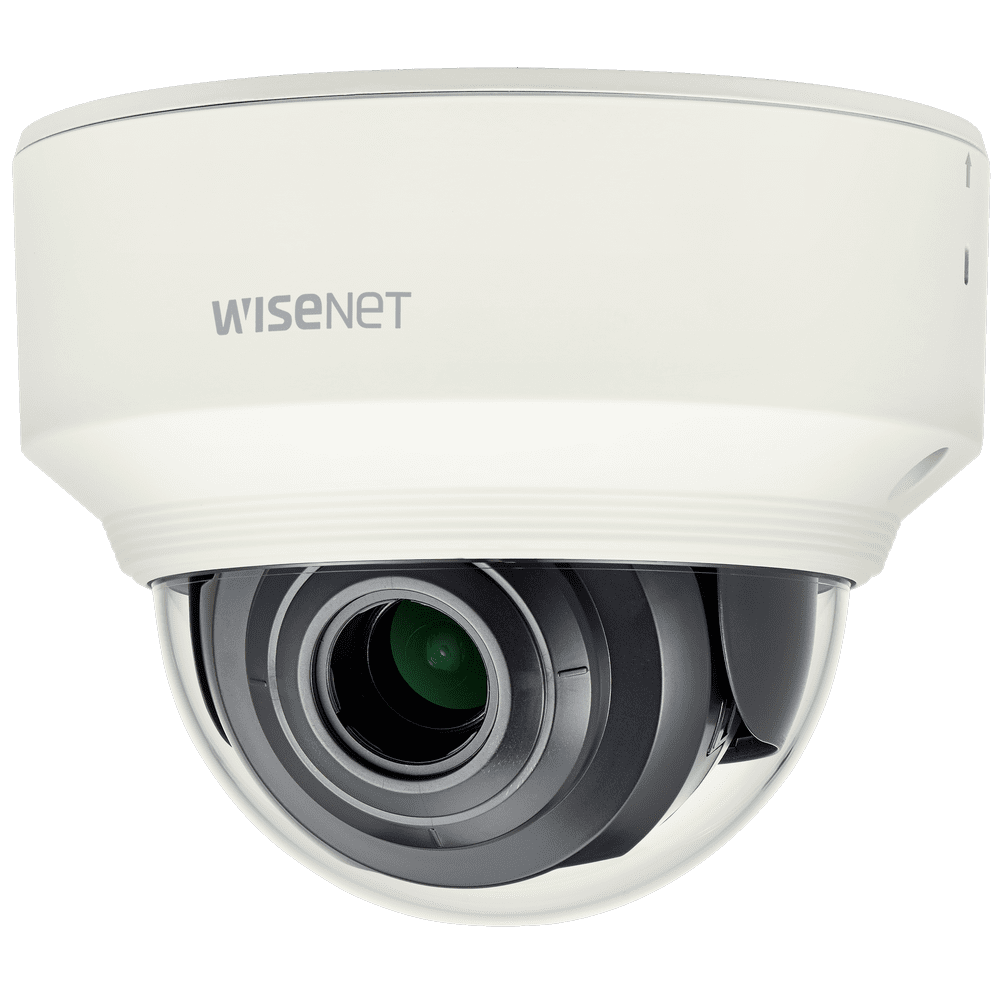 Сетевая купольная 2 Мп IP-видеокамера Wisenet XND-L6080V с motor-zoom
