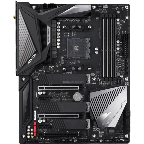 Материнская плата Gigabyte AMD X570 AM4 DDR4 ( X570 AORUS Ultra ) ATX, Ret