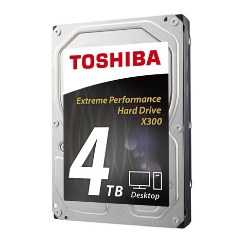 Жесткий диск 3.5" SATA3 4Тб Toshiba X300, 7200rpm 128mb ( HDWE140UZSVA ) OEM