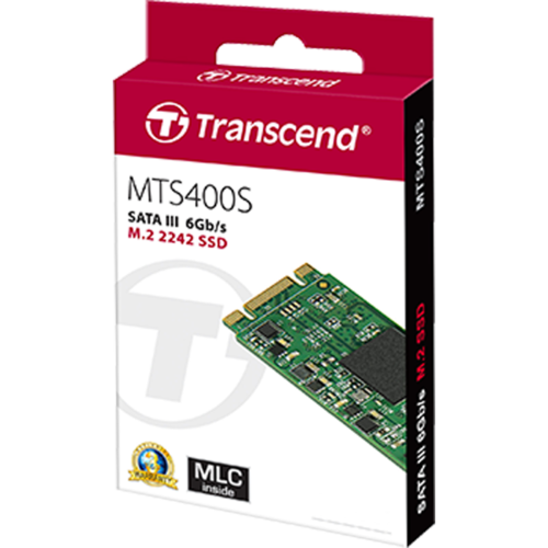 Накопитель SSD M.2 SATA3 256Гб Transcend 2242 [TS256GMTS400S]