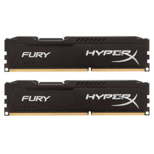 Набор памяти DDR3 1600MHz 16Gb (2x8Gb) Kingston HyperX Fury Black Series ( HX316C10FBK2/16 ) Retail