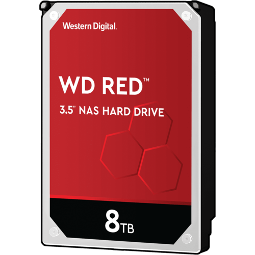 Жесткий диск 3.5" SATA3 8Тб WD Red 5400rpm 256mb ( WD80EFAX )