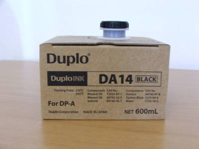 Duplo DA14 Ink Black | 90110_1 оригинальная краска 600 мл, черный
