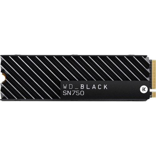 Накопитель SSD M.2 2280 PCIe NVMe 3.0 x4 500Гб Western Digital Black SN750 ( WDS500G3XHC )