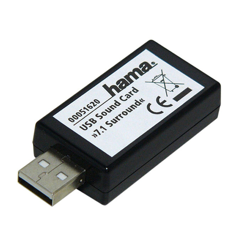 Звуковая карта HAMA 7.1 Surround USB