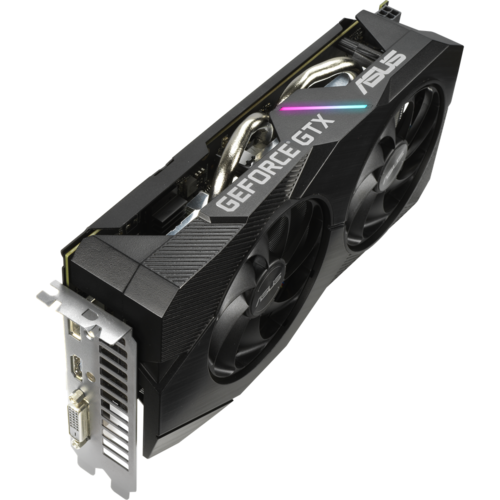 Видеокарта PCI-E ASUS GeForce GTX 1660 Super 6144Mb, Dual-GTX1660S-A6G-Evo GDDR6 Ret