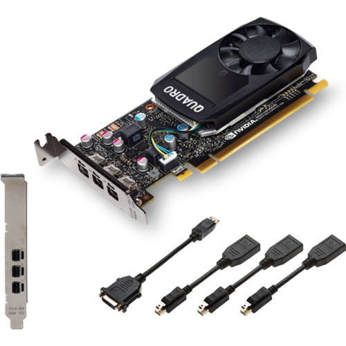 Видеокарта PCI-E PNY nVidia Quadro P400 (VCQP400BLK-1) 2Gb 3xMiniDP