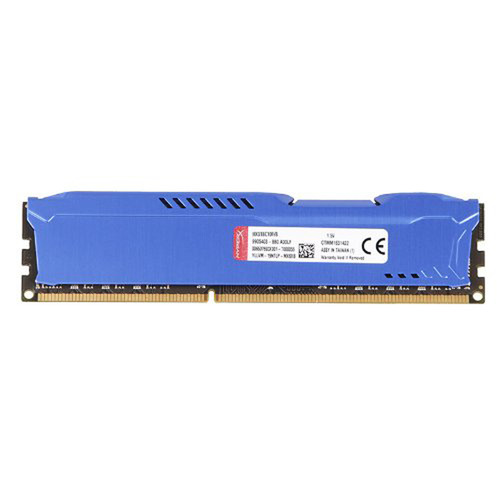 Модуль памяти DDR3 1866MHz 8Gb Kingston Hyper X Fury Blue Series ( HX318C10F/8 ) Retail