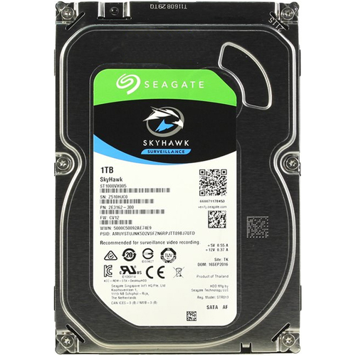 Жесткий диск 3.5" SATA2 1Тб Seagate ST1000VX001 5900rpm ( ST1000VX005 ) OEM