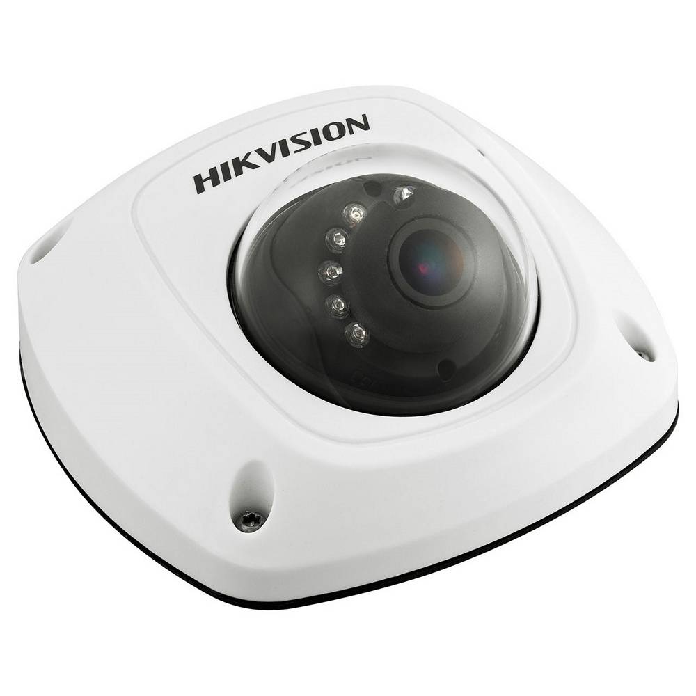 Компактная вандалостойкая IP-камера для транспорта Hikvision DS-2CD6510D-I