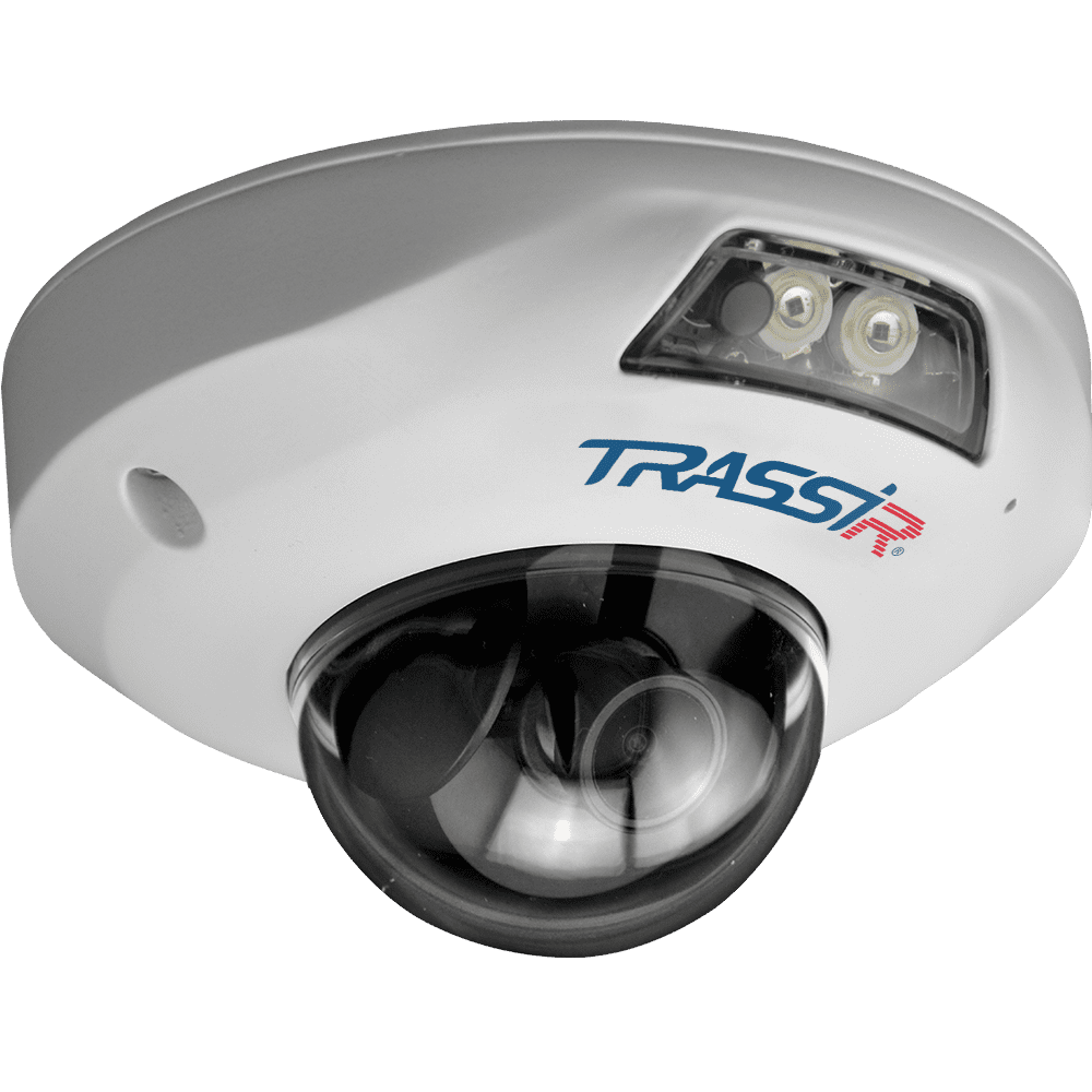 4К (8 Мп) IP-камера TRASSIR TR-D4181IR1 (2.8 мм) с ИК-подсветкой 15 м