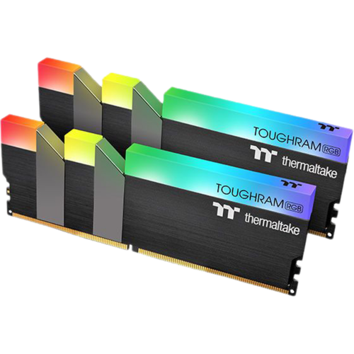 Набор памяти DDR4 16Gb (2x8Gb) PC-35200 4400MHz Thermaltake Toughram RGB ( R009D408GX2-4400C19A )