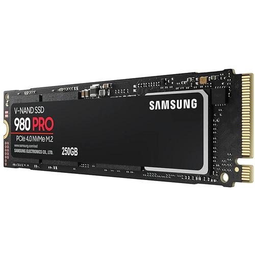 Накопитель SSD M.2 2280 PCI-E 4.0 x4 250Гб Samsung 980 Pro ( MZ-V8P250BW )