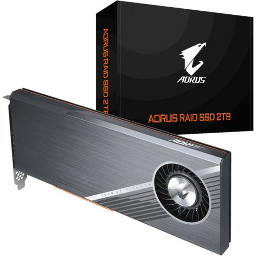 Накопитель SSD PCIe NVMe 3.0 x4 2000Гб Gigabyte AORUS RAID ( GP-ASACNE2200TTTDA )