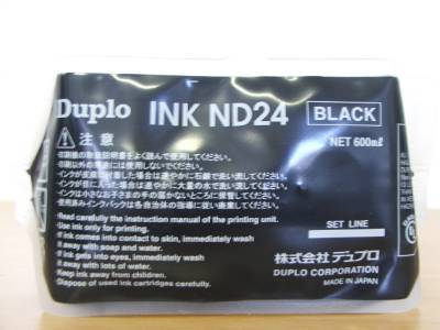 Duplo ND24 Ink Black | 90112 оригинальная краска 600 мл, черный