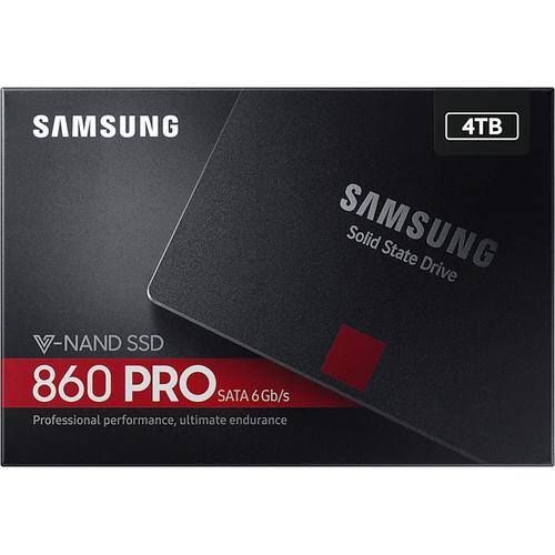 Накопитель 2.5" SSD SATA3 4Тб Samsung 860 Pro Series , ( MZ-76P4T0BW )