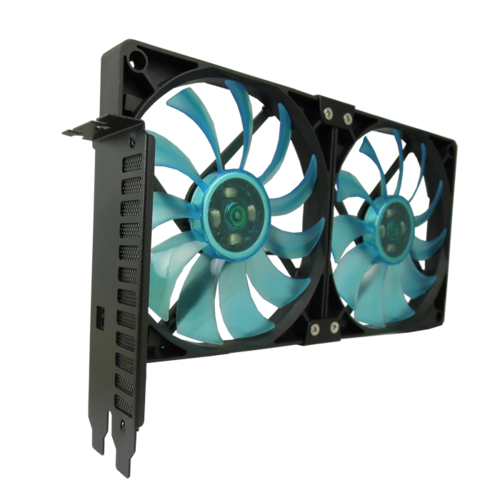 Охлаждение для видеокарты Gelid PCI Slot Fan Holder ( SL-PCI-02 )