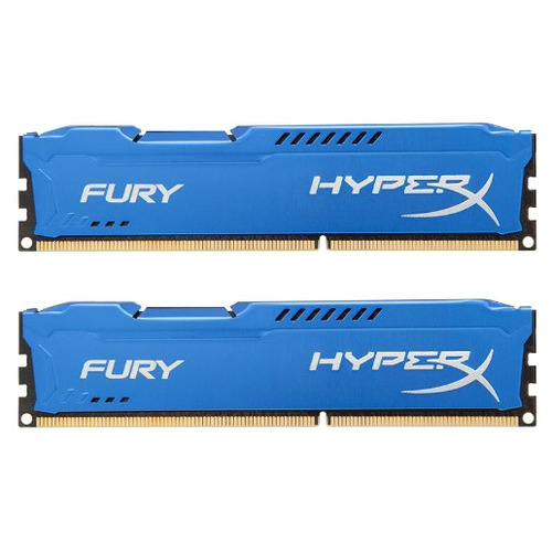 Набор памяти DDR3 1866MHz 8Gb (2x4Gb) Kingston HyperX Fury Blue Series ( HX318C10FK2/8 ) Retail