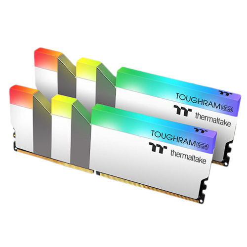 Набор памяти DDR4 16Gb (2x8Gb) PC-28800 3600MHz Thermaltake Toughram RGB White ( R022D408GX2-3600C18A )